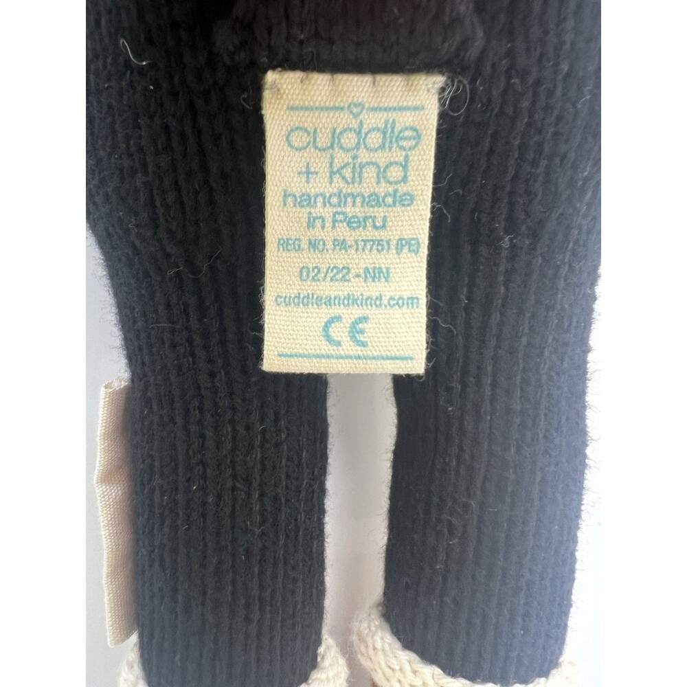 Cuddle & Kind Everest Penguin 15" Hand Knit Stuffed Animal Doll Plush Nursery - Picture 10 of 10